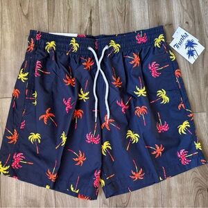 Trunks Bathing Suit UPF 50+
Palm Trees Quick Dry Summer
Beachwear Men's Sz M NWT